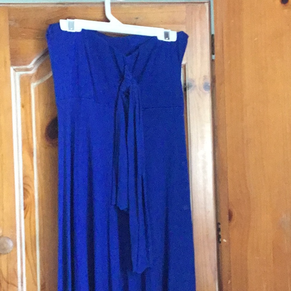 Super Cute & Flattering Jersey Knit Beach Cover-Up Strapless Vacay Ready Dress